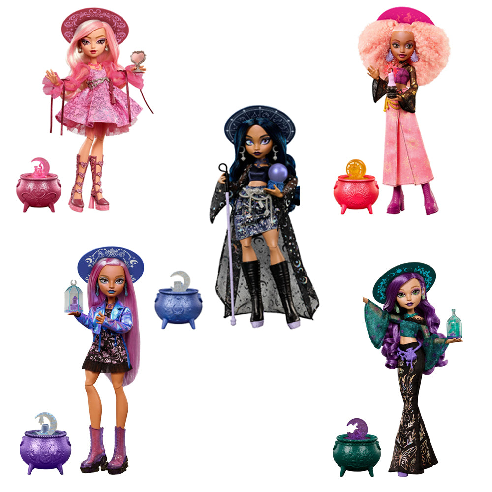 Bundle: Monster High Moonspell Magic - 5 Dolls