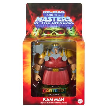 Masters Of The Universe Cartoon Collection Ram Man Deluxe Action Figure