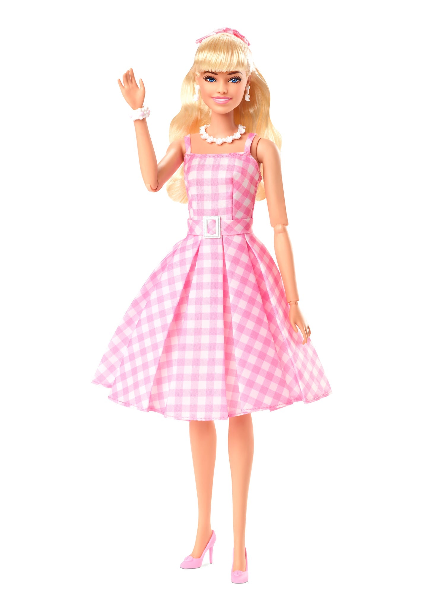 Barbie Movie Barbie in Pink Gingham Dress
