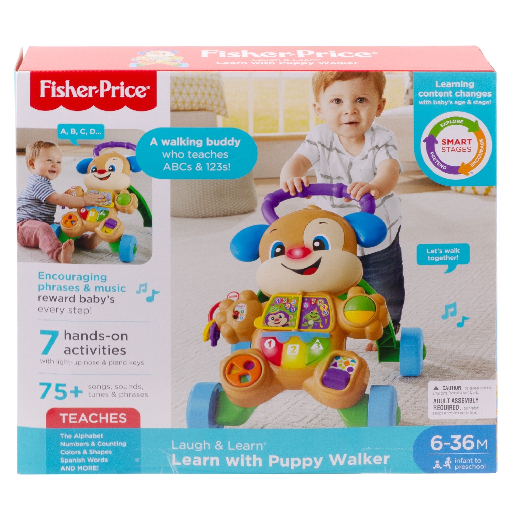 Laugh Learn Smart Stages Learn Puppy Walker Shop Mattel Australia