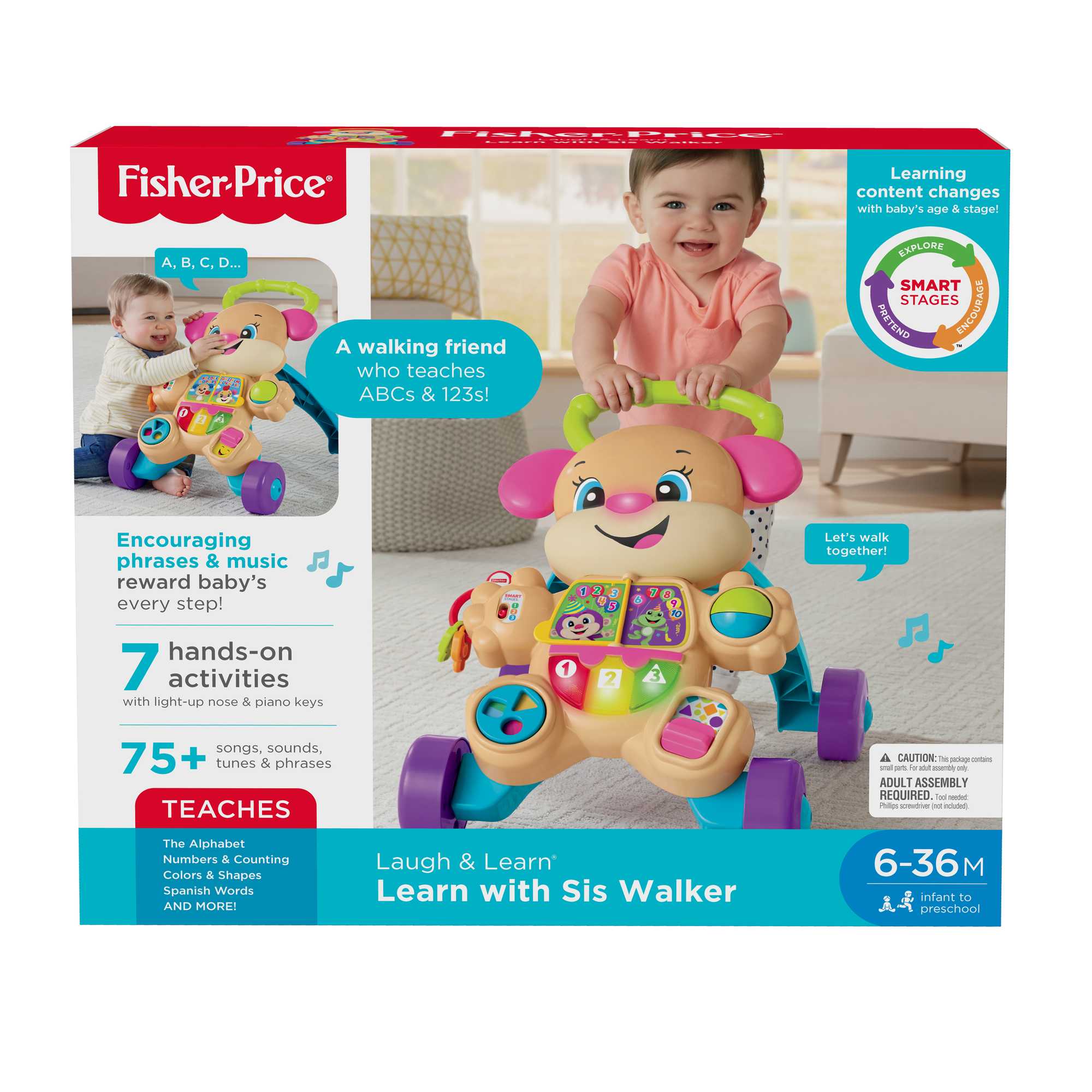 Laugh Learn Smart Stages Learn Sis Walker Shop Mattel Australia