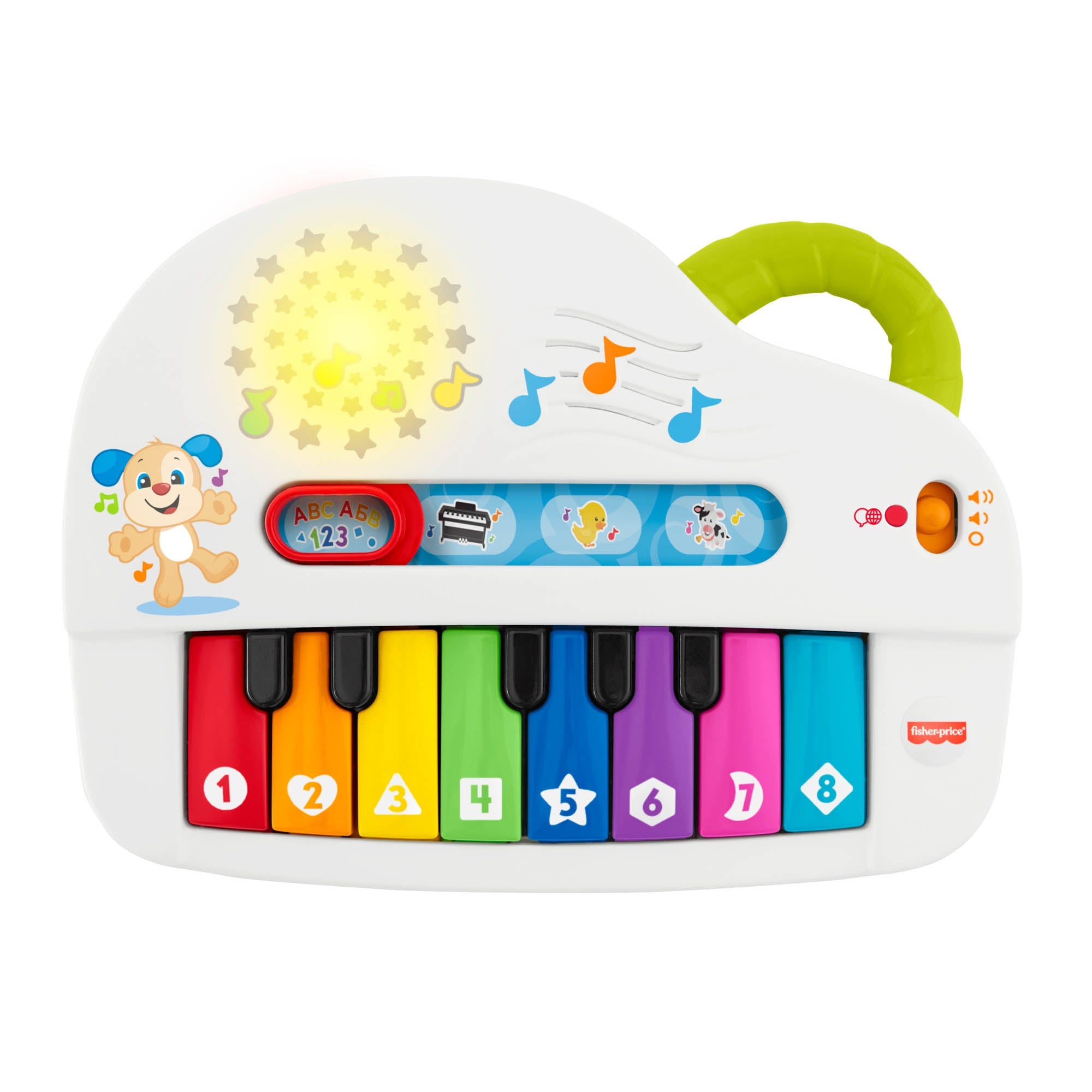 Fisher-Price Laugh & Learn Silly Sounds Light-Up Piano – Shop Mattel ...