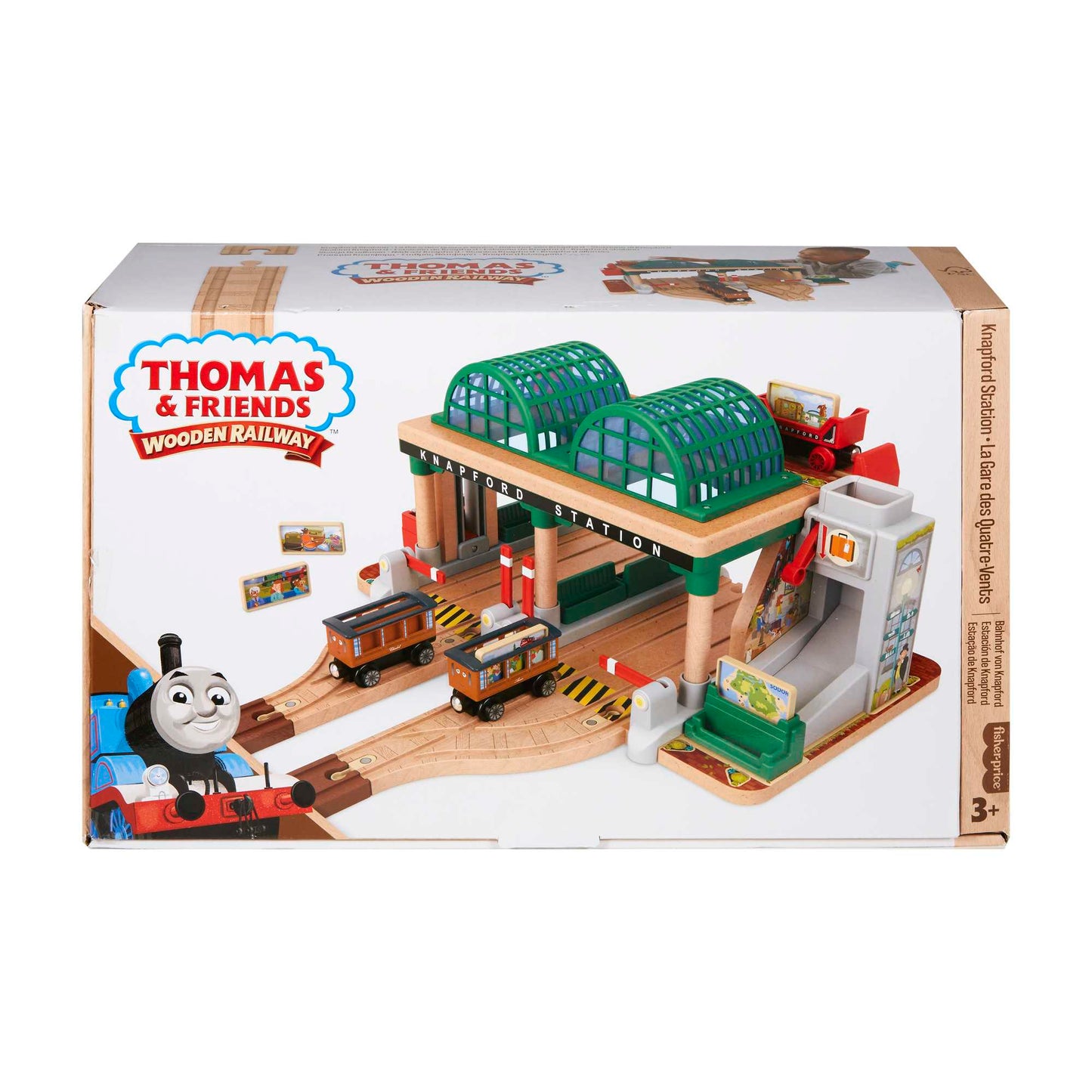 Fisher-Price Thomas & Friends Wooden Railway Knap ford Station Passenger Pickup Playset