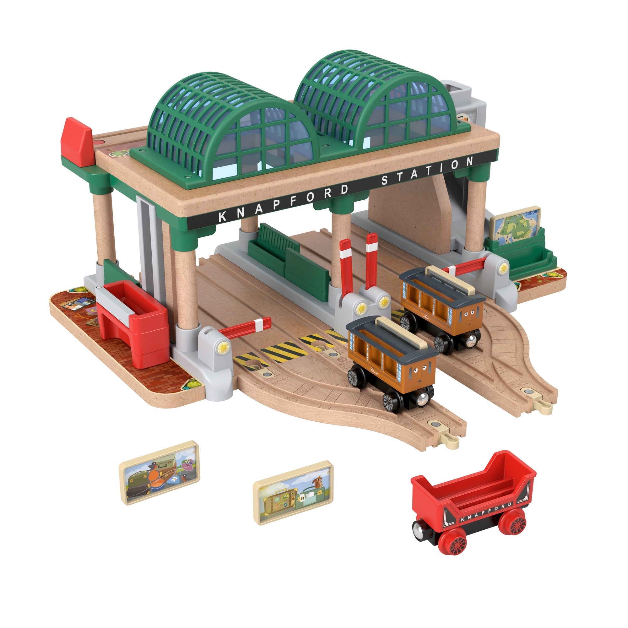 Thomas and friends store wooden railway knapford station