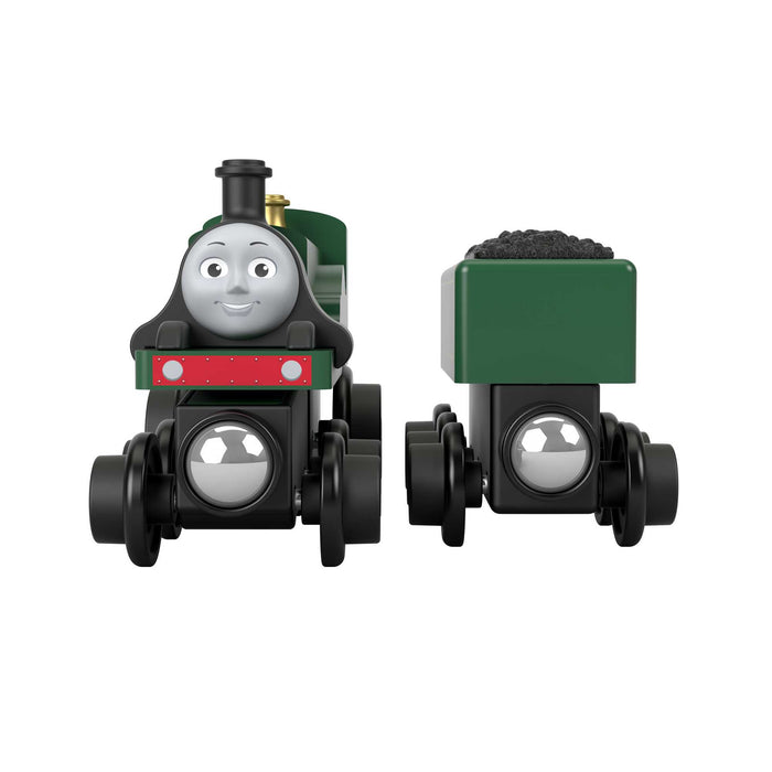 Fisher-Price Thomas & Friends Wooden Railway Emily Engine and Coal-Car