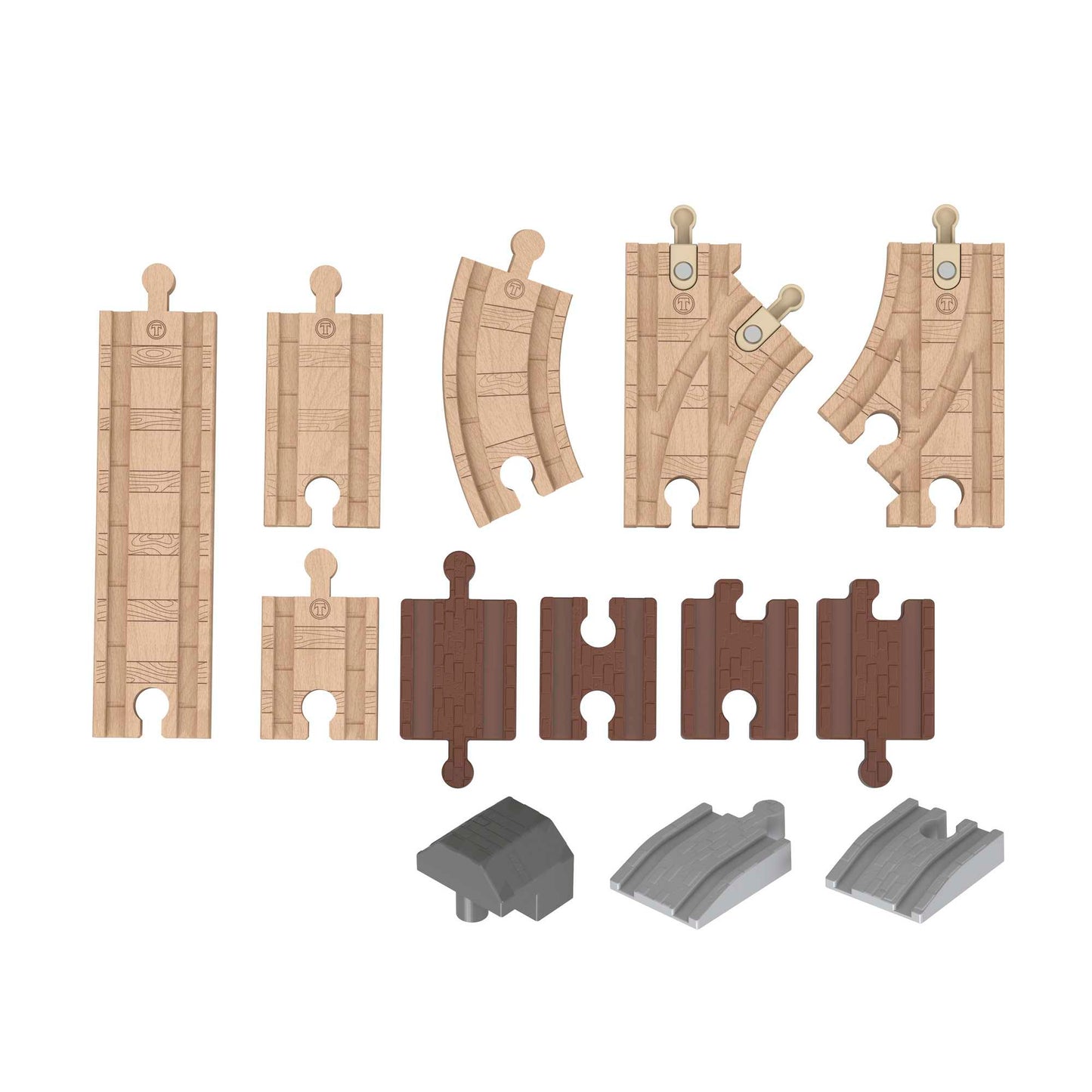 Fisher-Price Thomas & Friends Wooden Railway Expansion Clackety Track Pack