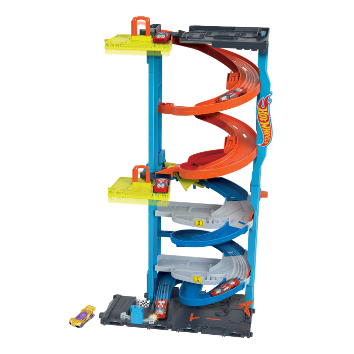 Hot wheels online garage tower