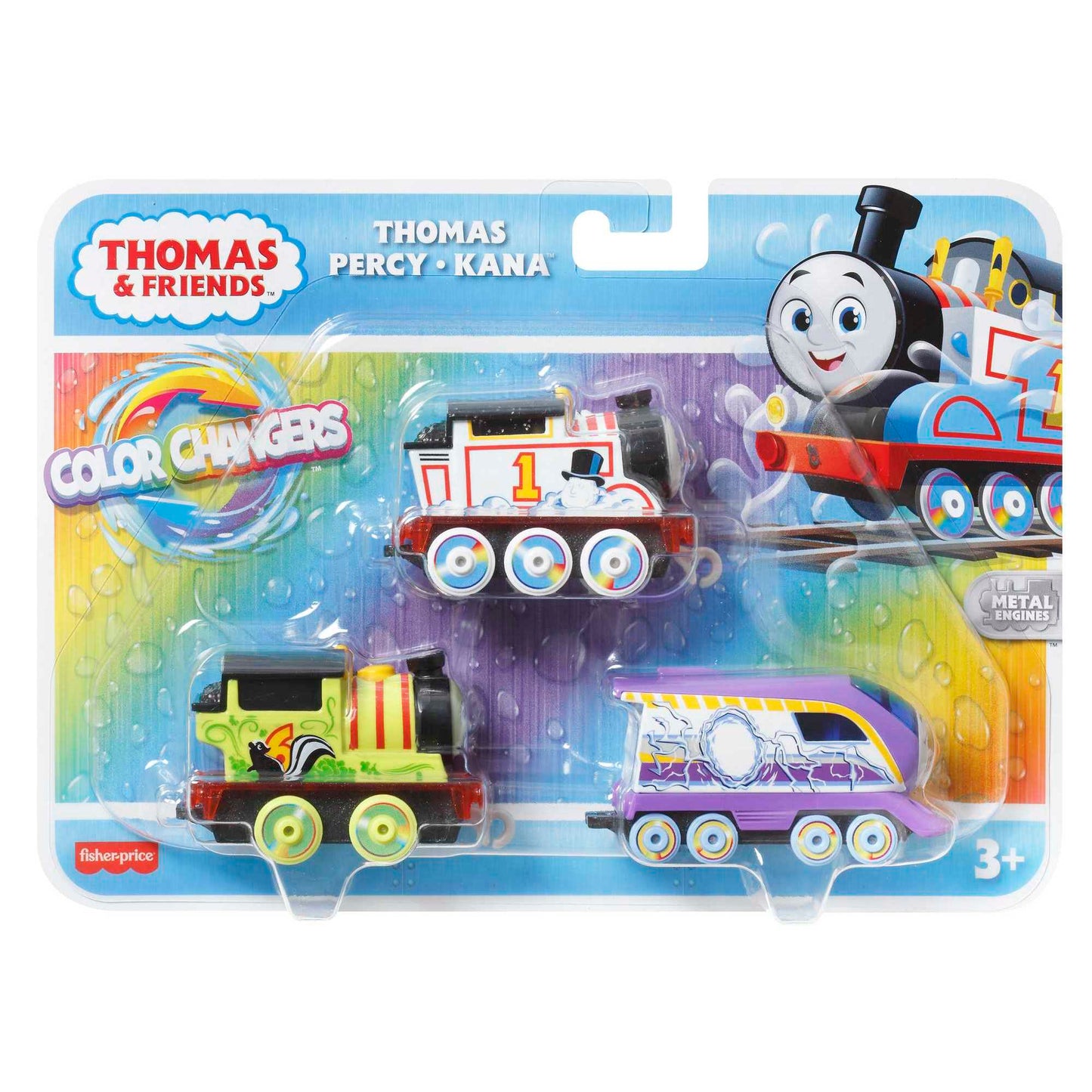 Fisher-Price Thomas & Friends Colour Changers Thomas, Percy, and Kana