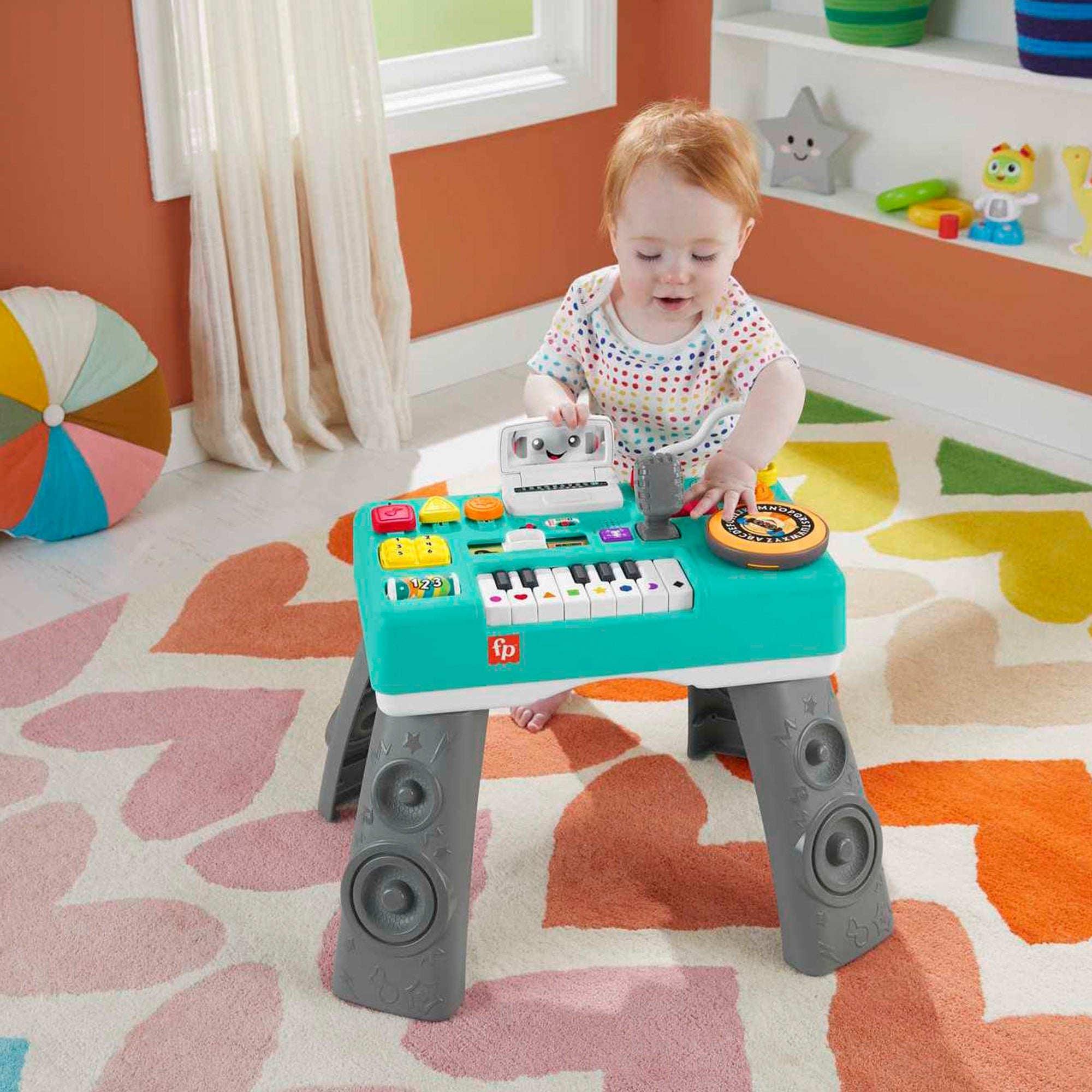 Fisher Price Laugh Learn Mix Learn DJ Table Shop Mattel Australia