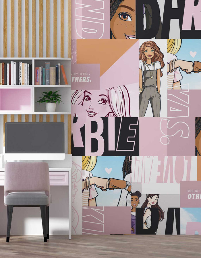 Barbie Rise By Lifting Others Wallpaper Mural