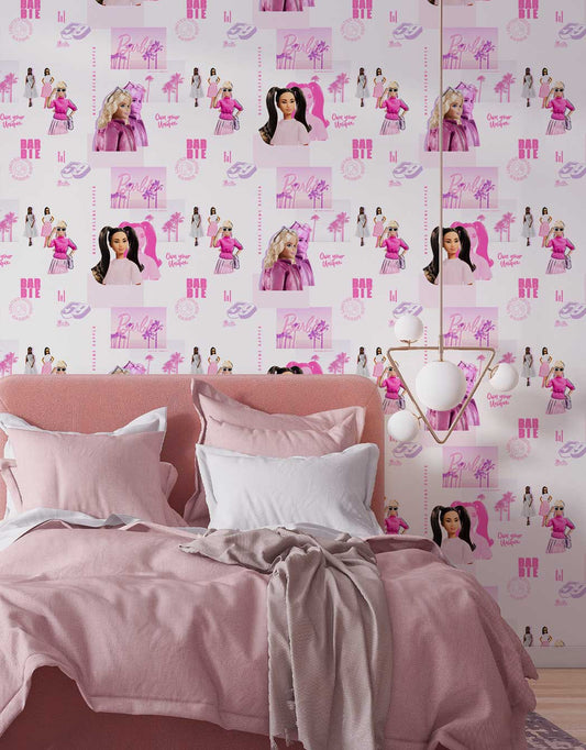 Barbie Own Your Unique Wallpaper Mural