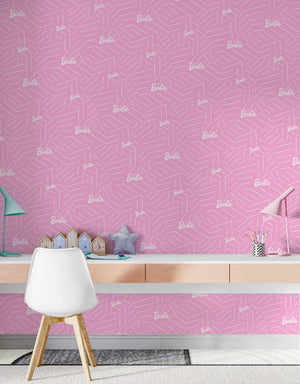 Barbie Play All Day Wallpaper Mural